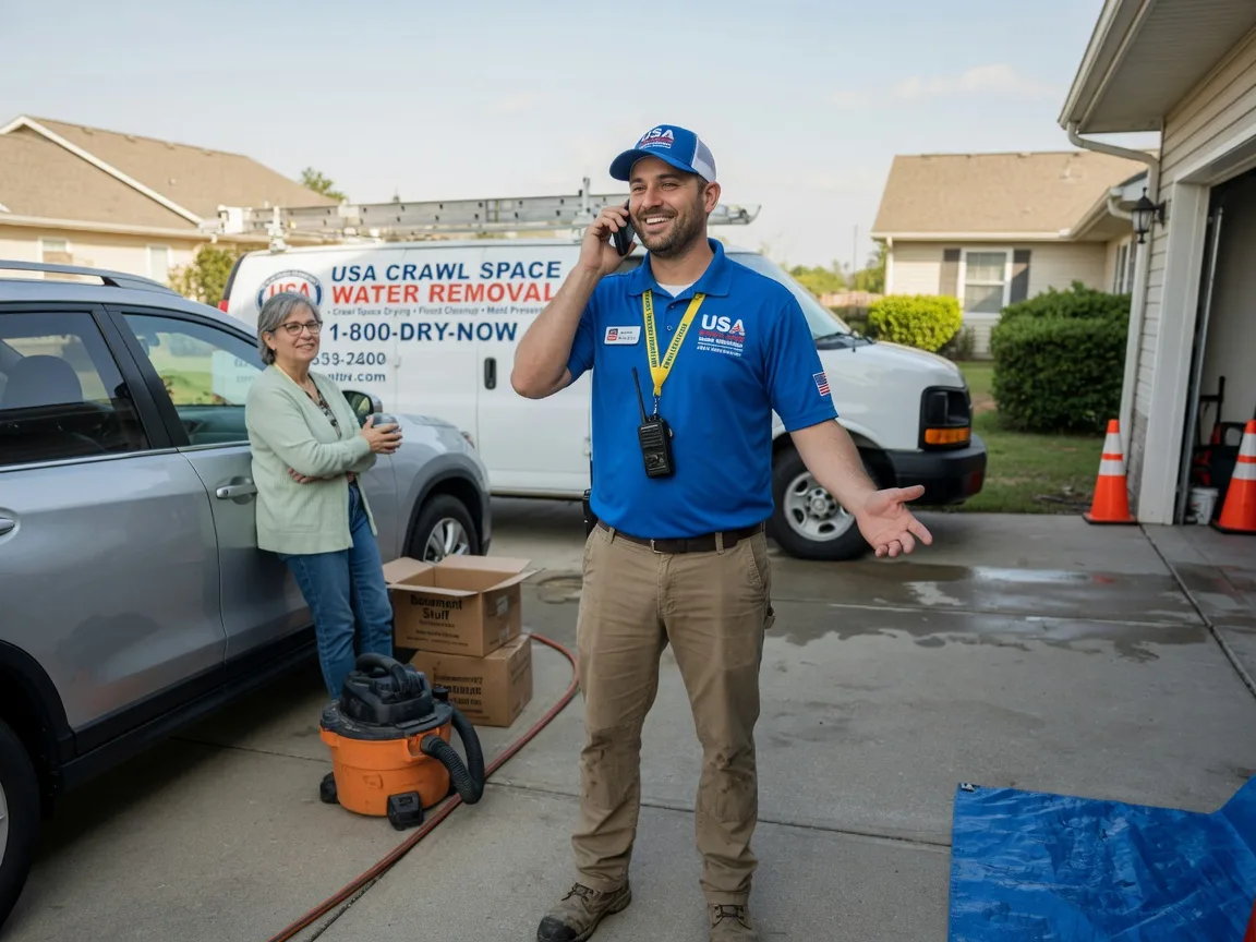 Crawl Space Water Removal Howe, OK FAQs